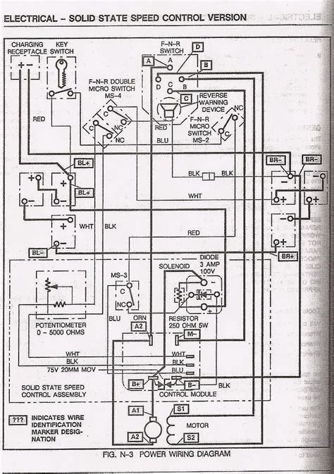 ezgo  volt wiring diagram