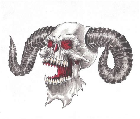 demon skull bones skulls taxidermy curiosities trustalchemycom
