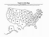 Map States Usa United Printable State Blank Maps Test Outline Label Labeled Abbreviations Names Time Mr Worksheet Zones Northeast Blackline sketch template