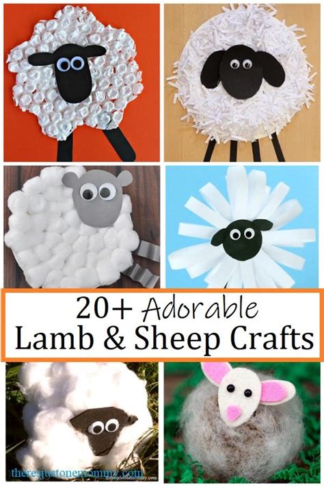 adorable sheep crafts sheep crafts preschool crafts animal crafts