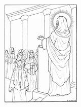 Rosary Coloring Getdrawings Drunk Printable sketch template