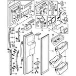 samsung rswwxaa  side  side refrigerator parts sears partsdirect