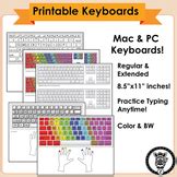 printable keyboard teaching resources teachers pay teachers