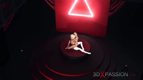 3d Shemale Plays With A Hot Horny Blonde On The Fashion