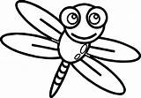 Fly Insects sketch template