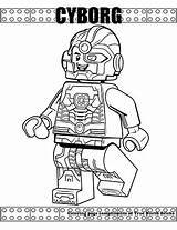 Lego Cyborg Bricks Superheroes Truenorthbricks öffnen sketch template