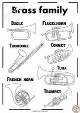 Instruments Flute sketch template