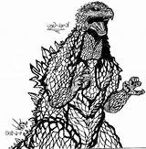 Godzilla Mecha Wonderful Albanysinsanity sketch template