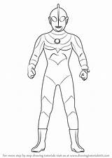 Ultraman Drawing Draw Step Coloring Zero Drawings Monsters Pages Cartoon Tutorials Learn Search Paintingvalley Getdrawings Again Bar Case Looking Don sketch template