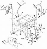 Gravely 17hp Mower Stratton Controls Briggs Sn sketch template