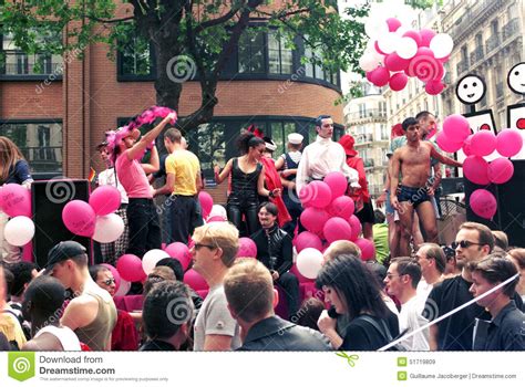 Gay Pride Paris Editorial Stock Image Image Of Balloon 51719809