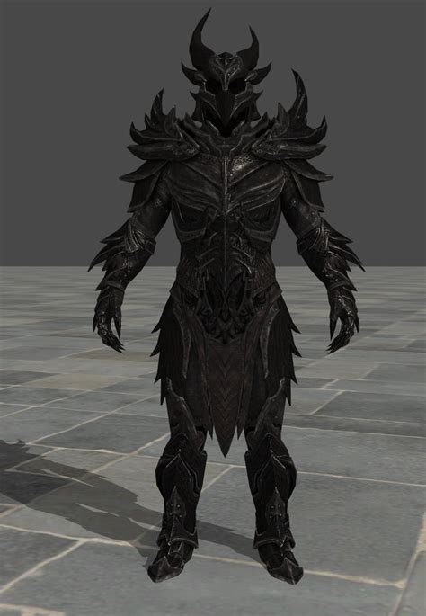 daedric armor  zeushk  deviantart