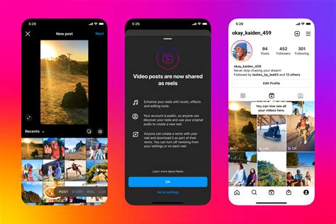 instagram reels features include templates boosts