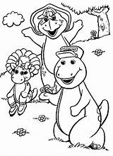 Barney Coloring Pages Animated Friends Gif Coloringpages1001 sketch template