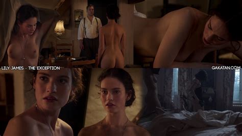 lily james nue dans the exception video 1pic1day