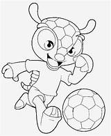 Mascote Colorear Mundial Fuleco Fifa Brazuca Coupe Wk Pelota Kleurplaat Voetbal Coloriages Kleurplaten Morningkids Fútbol Miraculous Ladybug Mascota Spongebob Atividades sketch template