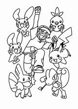 Coloriage Imprimer Pokémon Pokemons Amis Sacré Sont Raskrasil sketch template