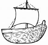 Boat Clipart Sailboat Bible Jesus Row Collections Transparent Wikiclipart Cliparting Webstockreview sketch template