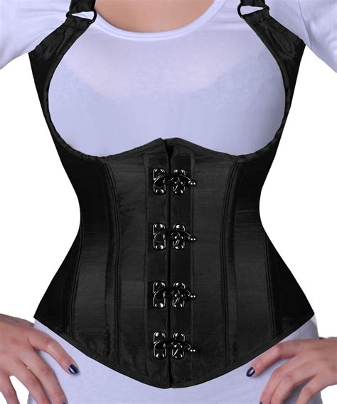 corset corset black corsage overbust corset gothic corset shapewear ebay