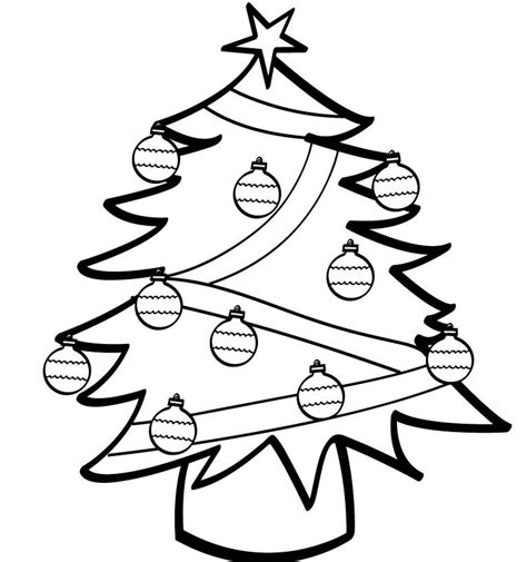 simple christmas coloring pages printable coloringpages