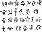Petroglyph Southwestern Petroglyphs Aboriginal Southwest Pictographs Rubber Australien Glyphs Maori sketch template