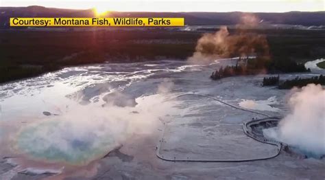 crowded park crowded skies yellowstone   curtail illegal drone