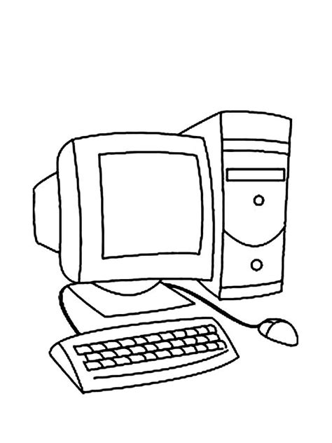 computer coloring pages