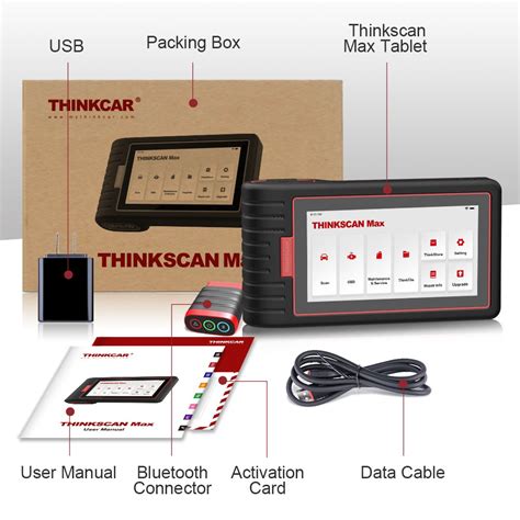 thinkcar thinkscan max 2021 escáner automotriz profesional obd2