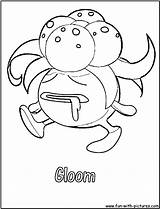 Gloom Coloring 1050px 31kb sketch template