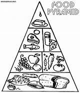 Pyramid Food Coloring Drawing Pages Getdrawings Printable Getcolorings Groups sketch template