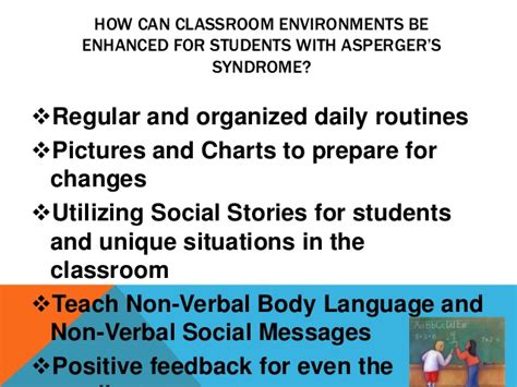 teenagers with asperger s syndrome in the inclusive classroom fred g…