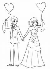 Kleurplaat Bruiloft Kleurplaten Trouwen Noivinhos Trouwdag Sposo Futuro Viria Bruiloften Downloaden sketch template