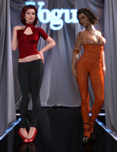 vogue poses for genesis 8 female and victoria 8 daz 3d