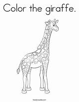 Coloring Giraffe Color Favorites Login Add sketch template