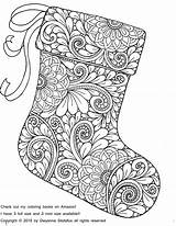 Printable Colouring Stocking Noel Malvorlagen Redbubble Intricate Inspirierende 1583 Zentangle Pyrography Xmas Verob Inspirational Grown Ups Tech Ausmalbilder Partager Coloriages sketch template