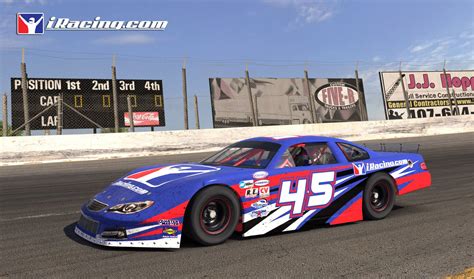 iracing super late model  track preview bsimracing
