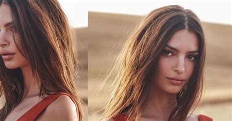 emily ratajkowski proudly showed off her armpit hair in a photo shoot