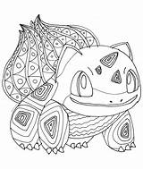 Pokemon Bulbasaur Coloring Pages Sheets Detailed Printable Adult Choose Board sketch template