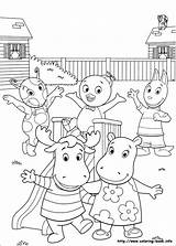 Backyardigans Coloring Pages Printable sketch template