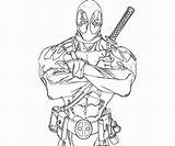 Coloring Deadpool Pages Marvel Printable Kids Drawing Body Pencil Template Print Getcolorings Lady Pool Dead Getdrawings Color Colorings Adults Sketch sketch template