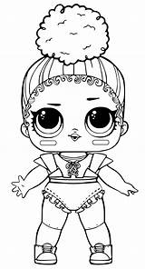 Lol Dolls Coloring Pages Sheets Lux Surprise Template sketch template