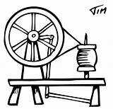 Spinning Wheel Majacraft Coming Wheels Coloring Girl Pages Template sketch template