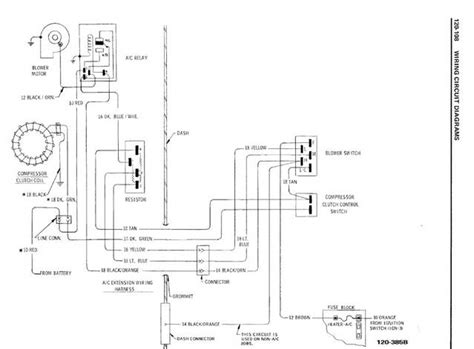 american wiring diagram  chevelle