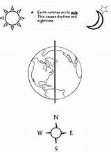 Night Earth Rotation Causes Coloring Pages Color Earths 39s Printable Getcolorings Getdrawings sketch template
