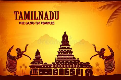 Culture Of Tamilnadu Illustration Depicting The Culture