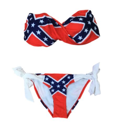 Confederate And Rebel Flag Bikinis And Swimsuits The Dixie Shop