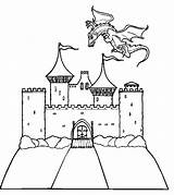 Castles Knights sketch template