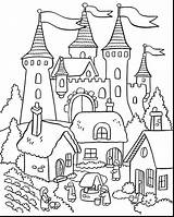 Castle Coloring Pages Disney Princess Printable Color Getcolorings Drawing Special Print sketch template