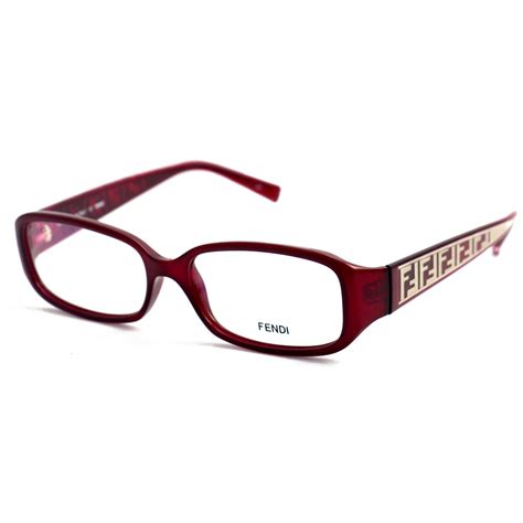 fendi eyeglasses women red frames oval 53 15 130 f983 604 oval