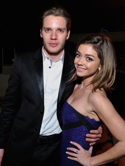 Pictured Sarah Hyland And Dominic Sherwood Sag Awards Afterparty